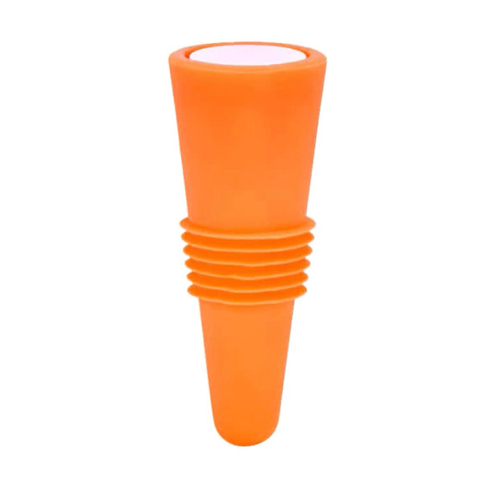 thumbnail image 2 of Tapón Para Botellas De Vino De Silicona De Colores + Tapón Para Botellas De Vino De Acero Inoxidable Tapón Para Botellas De Bebidas, 2 of 2